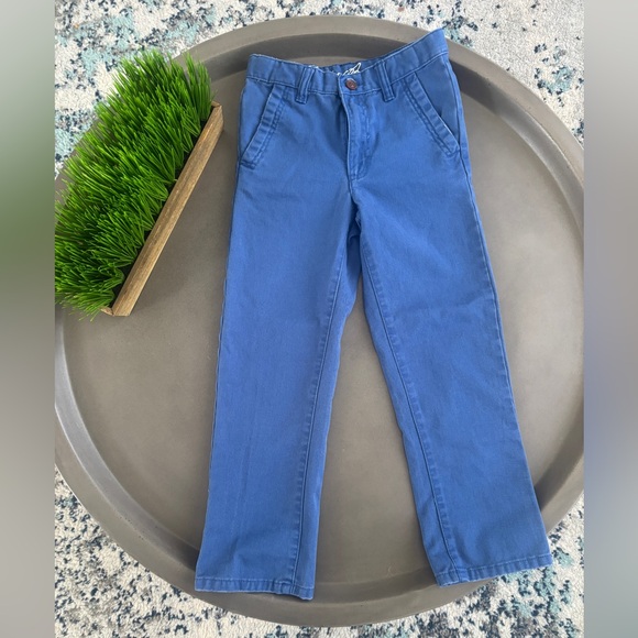 Eddie Bauer Kids Classic Blue Trousers Size 6 - Picture 1 of 7
